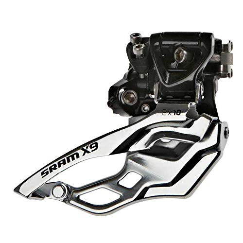 Amazon.com : SRAM X9 Bicycle Front Derailleur with 2 x 10 High